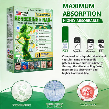 𝐂𝐚𝐫𝐞𝐔𝐩𝐥𝐢𝐟𝐭® 𝑴𝒐𝒓𝒊𝒏𝒈𝒂 & 𝑩𝒆𝒓𝒃𝒆𝒓𝒊𝒏𝒆 𝟏𝟎-𝐈𝐍-𝟏 𝐀𝐝𝐯𝐚𝐧𝐜𝐞𝐝 𝐍𝐚𝐧𝐨 𝐌𝐢𝐜𝐫𝐨𝐧𝐞𝐞𝐝𝐥𝐞 𝐏𝐚𝐭𝐜𝐡